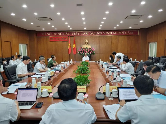 Ban Thường vụ Tỉnh ủy BR-VT họp thống nhất ngày khởi công dự án cao tốc Biên Hoà - Vũng Tàu